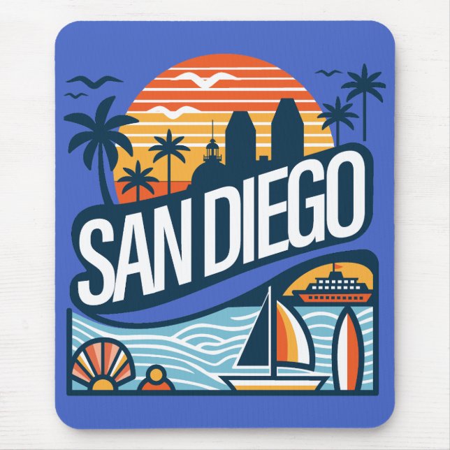 San Diego Kalifornien Musmatta (Framsidan)