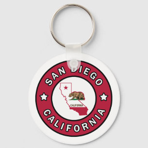 San Diego Kalifornien Nyckelring