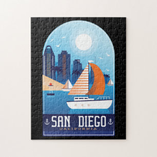 San Diego Kalifornien Pussel