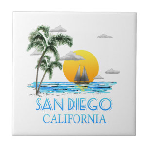San Diego Kalifornien segling Kakelplatta