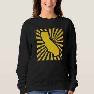 San Diego Kalifornien Senap Och Brun Färgskurar T Shirt