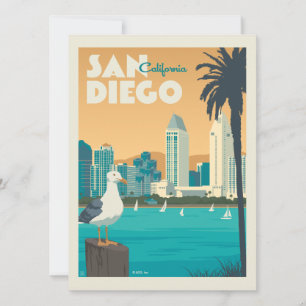 San Diego, Kalifornien Spara datumet