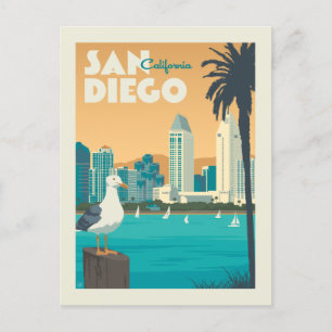 San Diego, Kalifornien Spara datumet Inbjudan Vykort