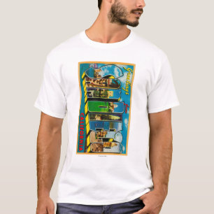 San Diego Kalifornien - stora brevplatser Tee