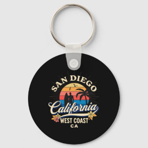 San Diego Kalifornien Strand Surf Sommar Lov Semes Nyckelring