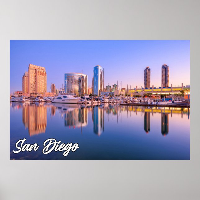 San Diego, Kalifornien, USA Poster (Framsidan)