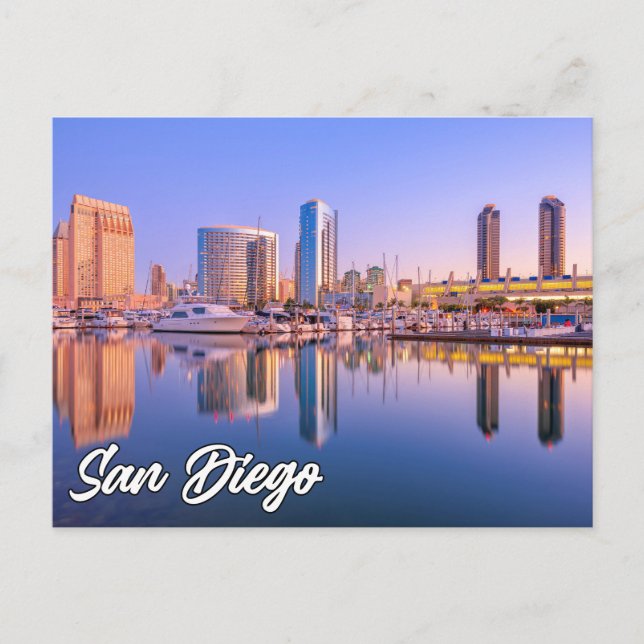 San Diego, Kalifornien, USA Vykort (Framsida)
