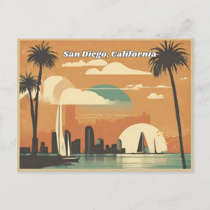San Diego, Kalifornien Vykort