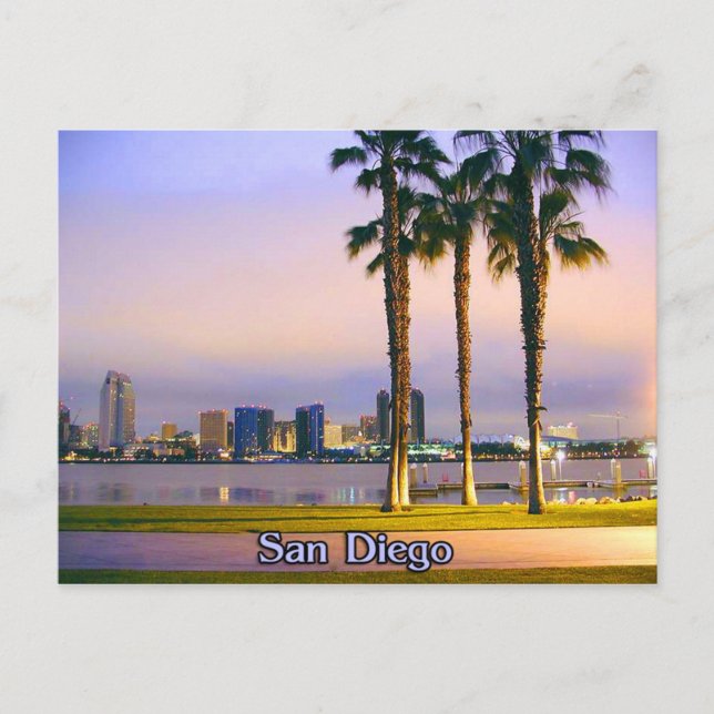 San Diego-kusten Vykort (Framsida)