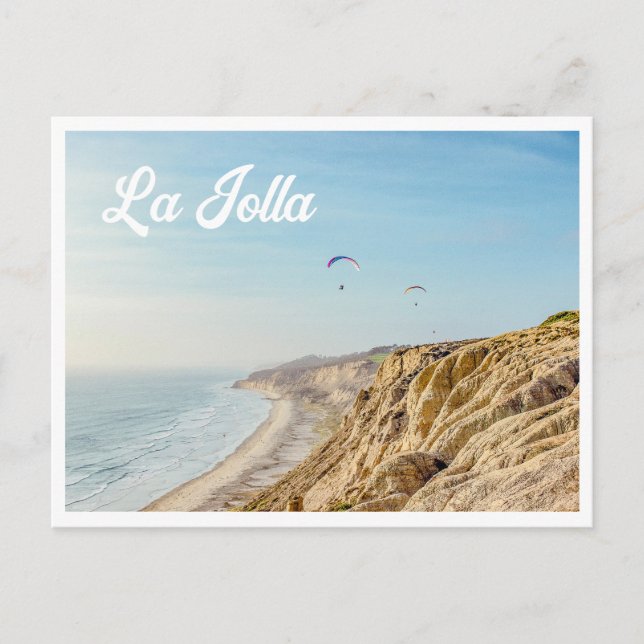 San Diego La Jolla Torrey Pines Foto vykort (Framsida)