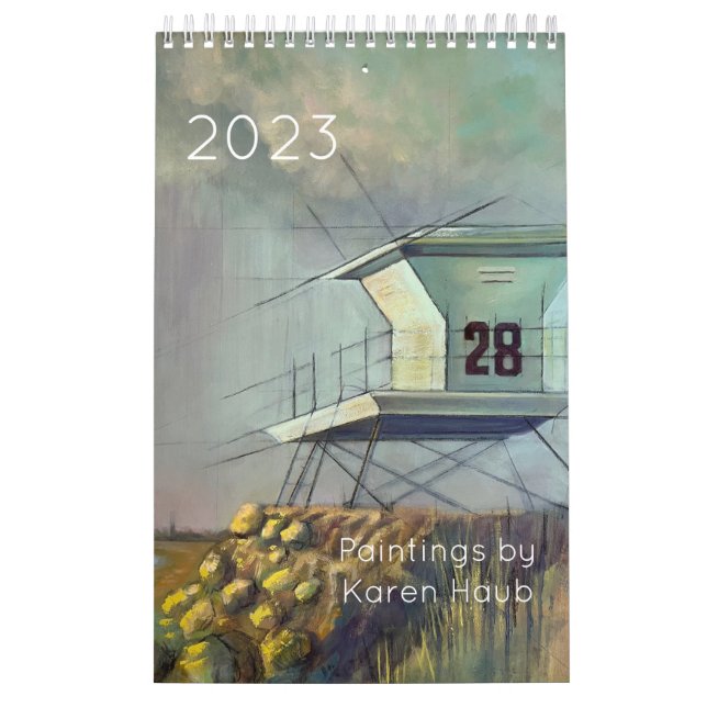 San Diego Landcape Paintings 2023 Small Calendar Kalender (Omslag)