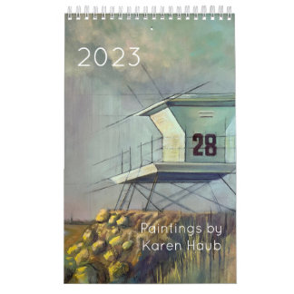 San Diego Landcape Paintings 2023 Small Calendar Kalender