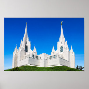 San Diego LDS Temple Poster