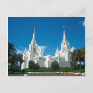 San Diego LDS Temple-vykort Vykort