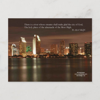 San Diego Ljus Vykort