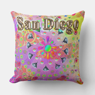 San Diego Lucky Golden Pillow Kudde