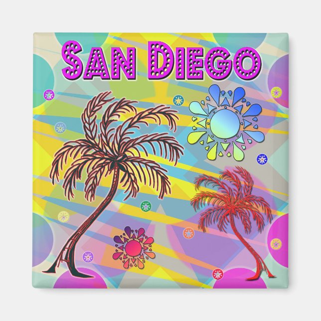 San Diego Lycklig och Hope Magnet (Framsidan)