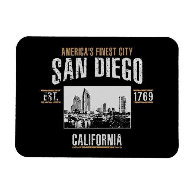 San Diego Magnet (Horisontell)
