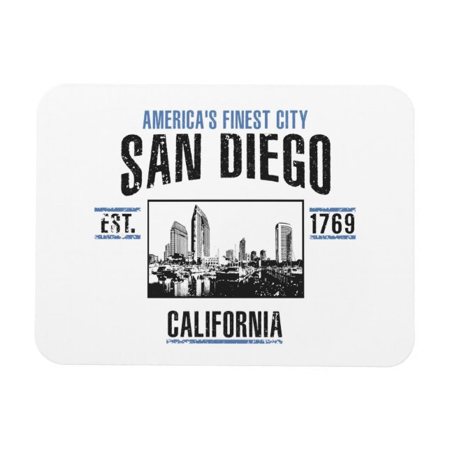 San Diego Magnet (Horisontell)