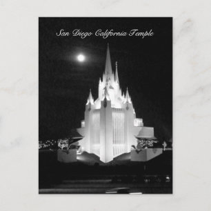 San Diego Mormon Temple Vykort