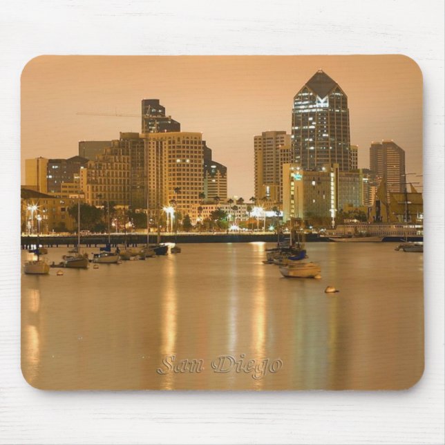 San Diego Mousepad Musmatta (Framsidan)