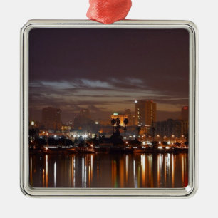 San Diego Night Ljus Julgransprydnad Metall