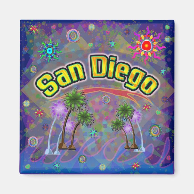 San Diego Noble Voyage Magnet (Framsidan)