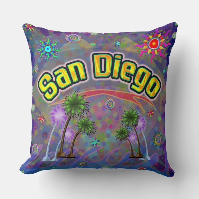 San Diego Noble Voyage Pillow Kudde (Framsida)