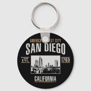 San Diego Nyckelring