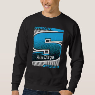 San Diego och San Diego CA California Souvenir Lång Ärmad Tröja