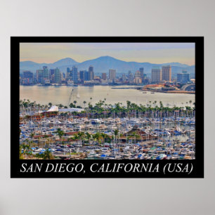 San Diego pekar Loma-affischen Poster