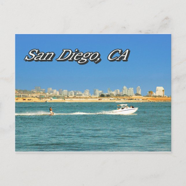 San Diego Postcard Vykort (Framsida)