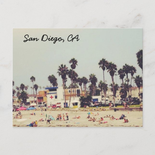 San Diego Postcard Vykort (Framsida)