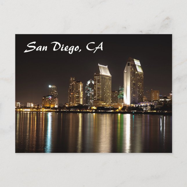 San Diego Postcard Vykort (Framsida)