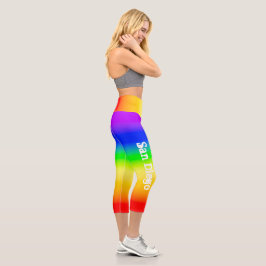 San Diego-Pridet Rainbow Flagga LGBT Ombre Rand