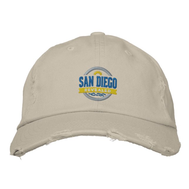 San Diego Revealed Baseball Cap Broderad Keps (Framsida)