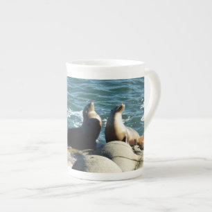 San Diego Sea Lejon Benporslin Mugg