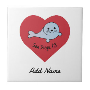 San Diego Seal Kakelplatta