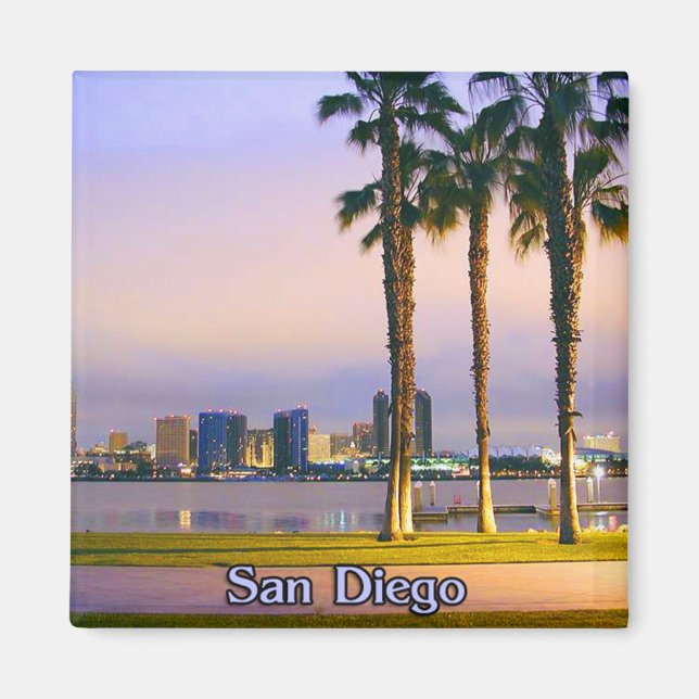 San Diego Shoreline Magnet (Framsidan)