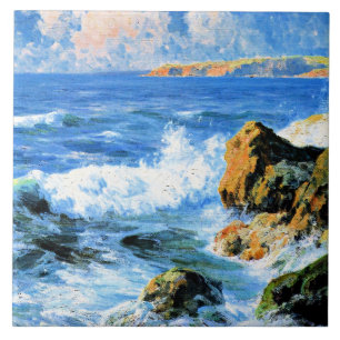 San Diego Shores, finkonst Kakelplatta