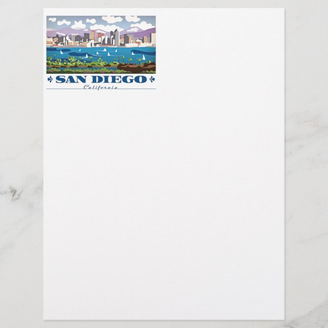 San Diego Skyline (Framsida)