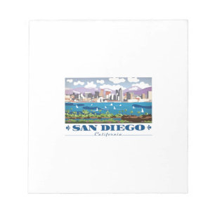 San Diego Skyline Anteckningsblock