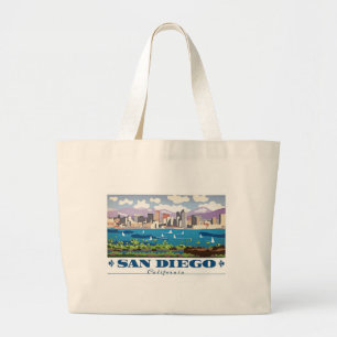 San Diego Skyline Jumbo Tygkasse