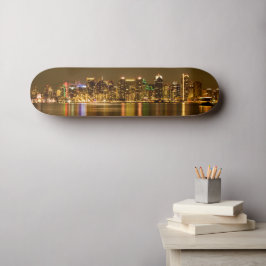 San Diego Skyline Mini Skateboard Bräda 18,5 Cm