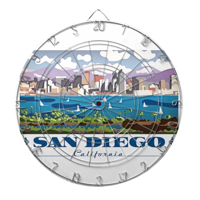 San Diego Skyline Piltavla (Framsidan)