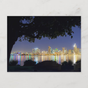 San Diego Skyline Postcard Vykort