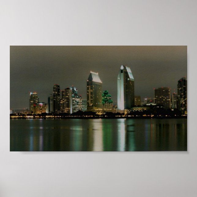 San Diego skyline Poster (Framsidan)