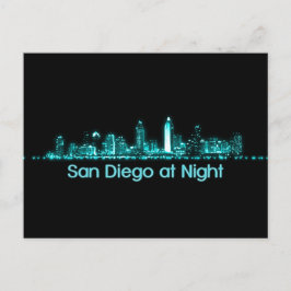 San Diego Skyline Vykort