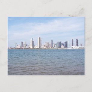 San Diego Skyline Vykort