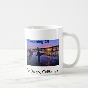 San Diego solnedgångmugg Kaffemugg